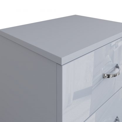 Chilton grey gloss bedside detail b