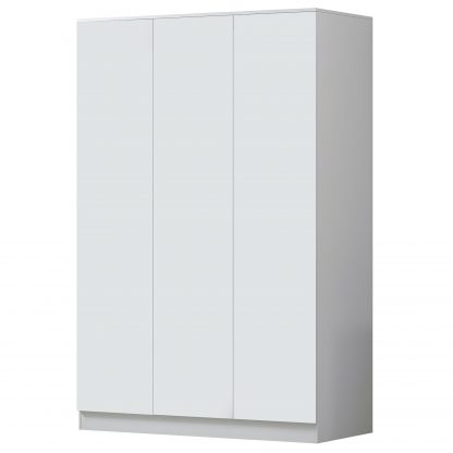 Stora matt white 3 door wardrobe ang co