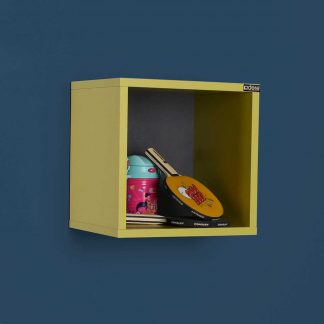 Adore Cube Wall Shelf - Pear Green
