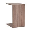 Mobile Sofa Table in Light Walnut - Fits Under Most Sofas. - Image 2