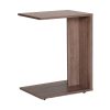 Mobile Sofa Table in Light Walnut - Fits Under Most Sofas. - Image 6