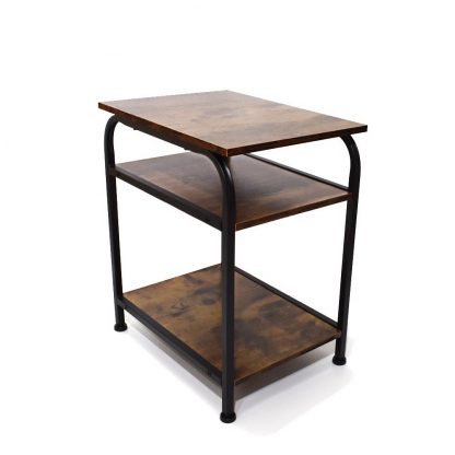 Industrial 3 Tier Side Table - Image 2