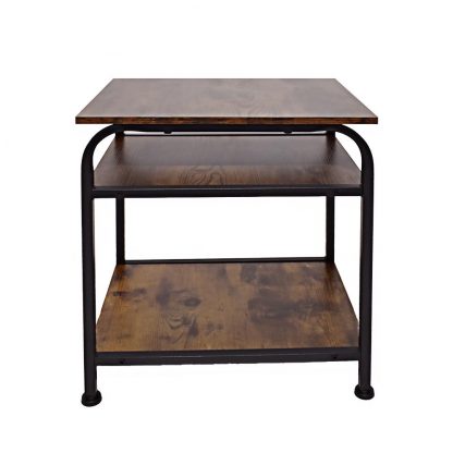 Industrial 3 Tier Side Table