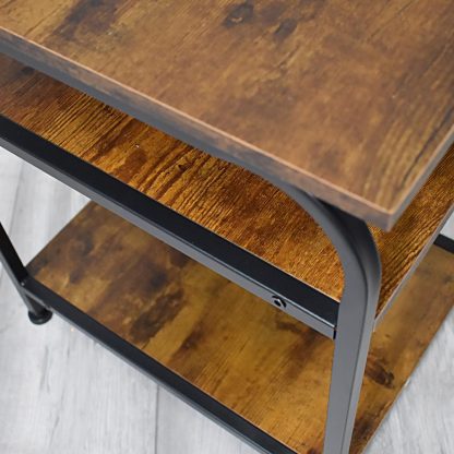 Industrial 3 Tier Side Table - Image 4