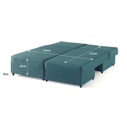 Armada Flexi Sofabed - Blue - Image 9