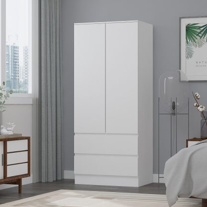 Stora matt white combination wardrobe lifestyle a