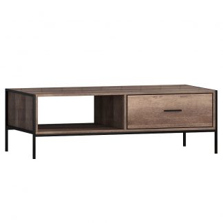 Industrial Reclaimed Wood Effect Coffee Table