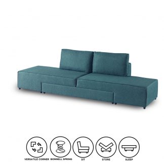 Armada Flexi Sofabed - Blue