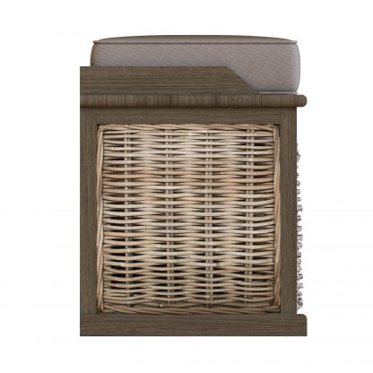 Maya Small Bench With Baskets - Image 3