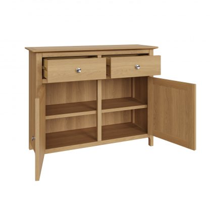 Taberno 2 Door 2 Drawer Sideboard - Oak - Image 5