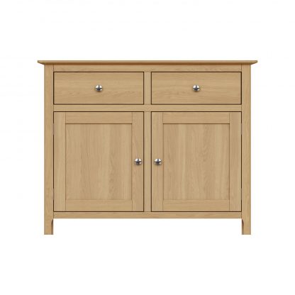 Taberno 2 Door 2 Drawer Sideboard - Oak - Image 4