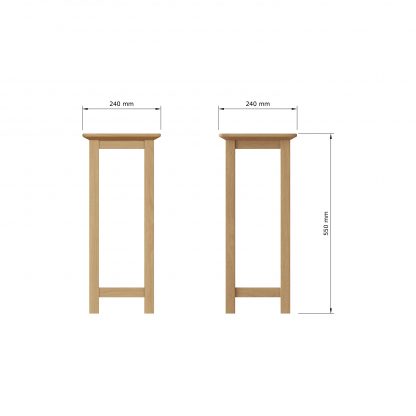Taberno Side Table - Oak - Image 2