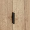 Fisso 2 Door Double Wardrobe - Cracked Oak (Not Fast Click Assembly) - Image 5