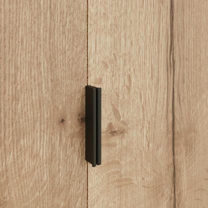 Fisso 2 Door Double Wardrobe - Cracked Oak (Not Fast Click Assembly) - Image 5