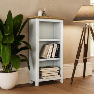 Taberno 3 Tier Bookcase - Linen