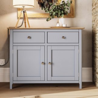 Taberno 2 Door 2 Drawer Sideboard - Dove Grey