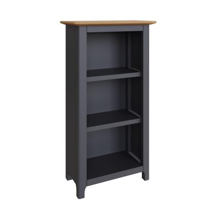 Taberno 3 Tier Bookcase - Graphite Blue - Image 5