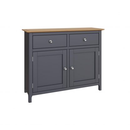 Taberno 2 Door 2 Drawer Sideboard - Graphite - Image 6