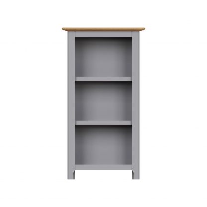 Taberno 3 Tier Bookcase - Dove Grey - Image 6