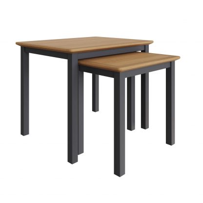 Taberno Nest Of 2 Tables - Graphite Blue - Image 6