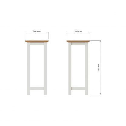 Taberno Side Table - Linen - Image 7