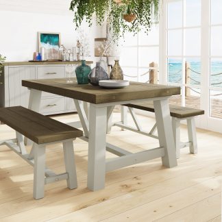 Purbeck 1.6m Fixed Top Dining Table