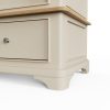 Faire 120cm Sliding Robe in Putty with Oak Top - Image 9
