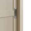 Faire 120cm Sliding Robe in Putty with Oak Top - Image 3