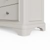 Faire 4+2 Chest in Dove Grey with Oak Top - Image 9