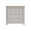 Faire 4+2 Chest in Dove Grey with Oak Top - Image 6