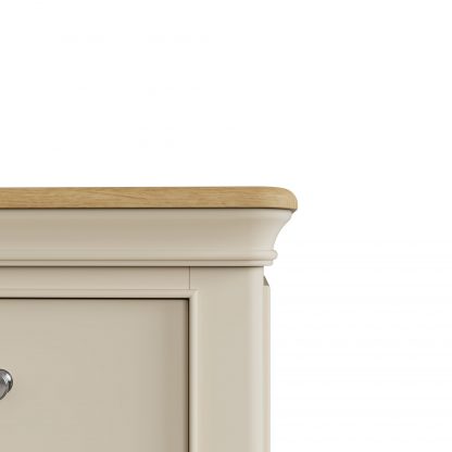 Faire 4+2 Chest in Putty with Oak Top - Image 3