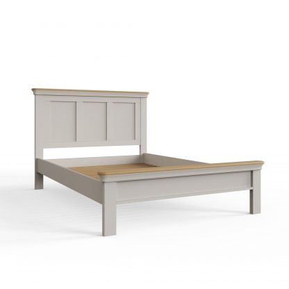 Faire 4ft6 Panel Bed in Dove Grey - Image 9