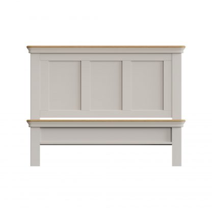 Faire 4ft6 Panel Bed in Dove Grey - Image 7