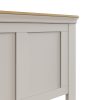 Faire 4ft6 Panel Bed in Dove Grey - Image 5