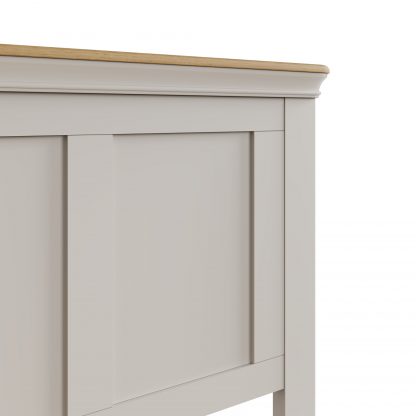 Faire 4ft6 Panel Bed in Dove Grey - Image 5