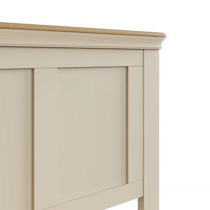 Faire 4ft6 Panel Bed in Putty - Image 6