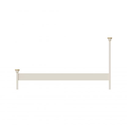 Faire 4ft6 Panel Bed in Putty - Image 3
