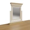 Faire Dressing Table Set in Putty with Oak Top - Image 7