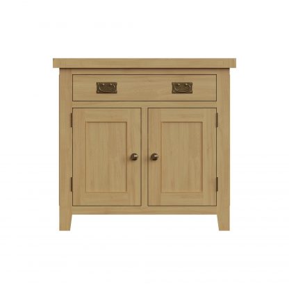 Robus Oak 2 Door 1 Drawer Sideboard - Image 8
