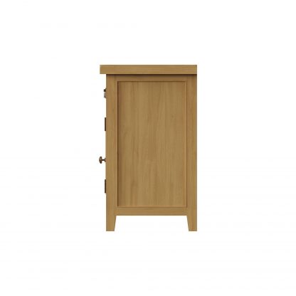 Robus Oak 2 Door 1 Drawer Sideboard - Image 9