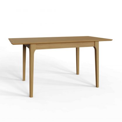 Arvid Oak Butterfly Extending Dining Table - Image 9