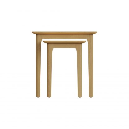 Arvid Oak Assembled Nest Of 2 Tables - Image 7