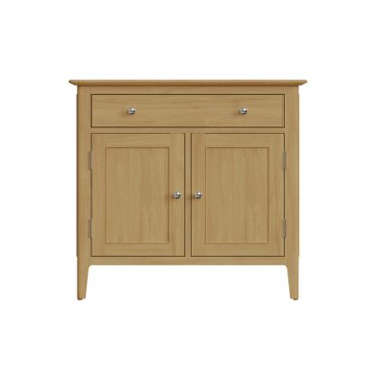 Arvid Oak Assembled 2 Door 1 Drawer Sideboard - Image 7