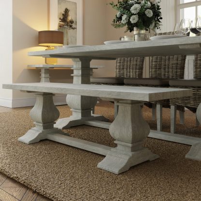 Bowood Reclaimed Solid Pine Dining Bench
