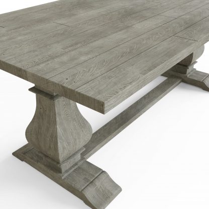 Bowood Reclaimed Pine 2m (6ft6) Dining Table - Image 8