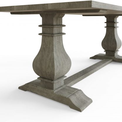 Bowood Reclaimed Pine 2m (6ft6) Dining Table - Image 9