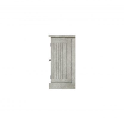 Bowood Reclaimed Pine 4 Door Curved Sideboard - Image 8