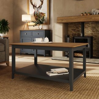 Taberno Coffee Table - Graphite Blue