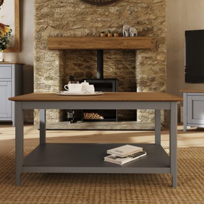 Taberno Coffee Table - Grey - Image 2