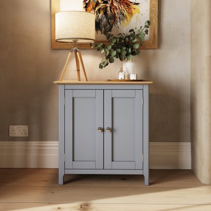 Taberno Compact Sideboard - Grey - Image 2